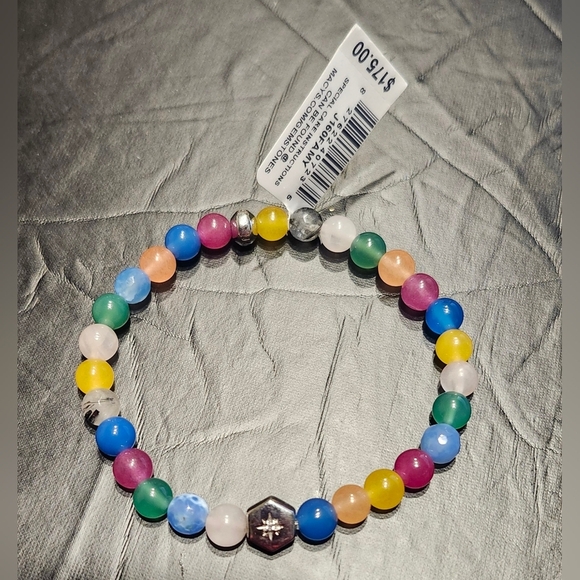 Jac + Jo Multicolor Agate Lifesaver Bracelet - Picture 2 of 3